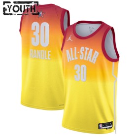 Dres All-Star 2023 Team 2 Julius Randle 30 Nike Naranča Swingman - Dječji